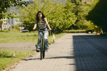 初クロスバイクなら　マリンのフェアファクスを！